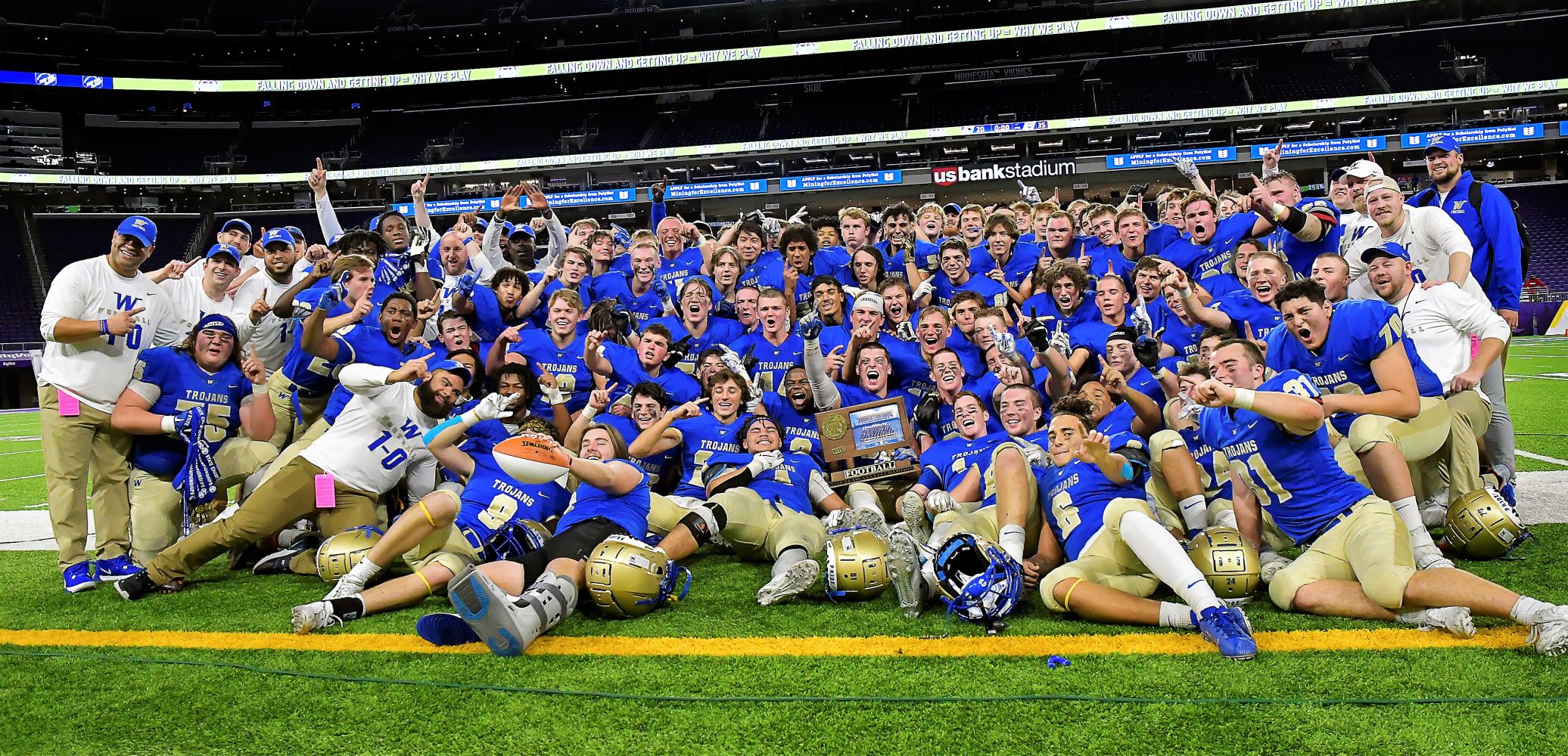 Wayzata Prep Bowl champs